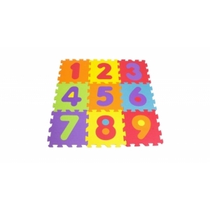 Champion Tanuló játék Szivacs puzzle, számokkal 25 * 25 cm (9 db/cs)